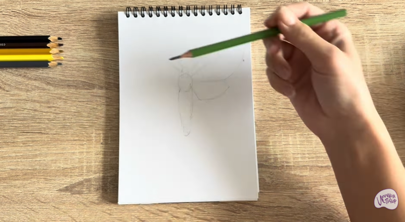 Рисуем Древесница въедливая