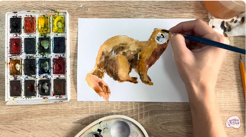 Рисуем Колонок