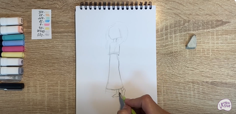 Рисуем Алёнка из "Царевны"