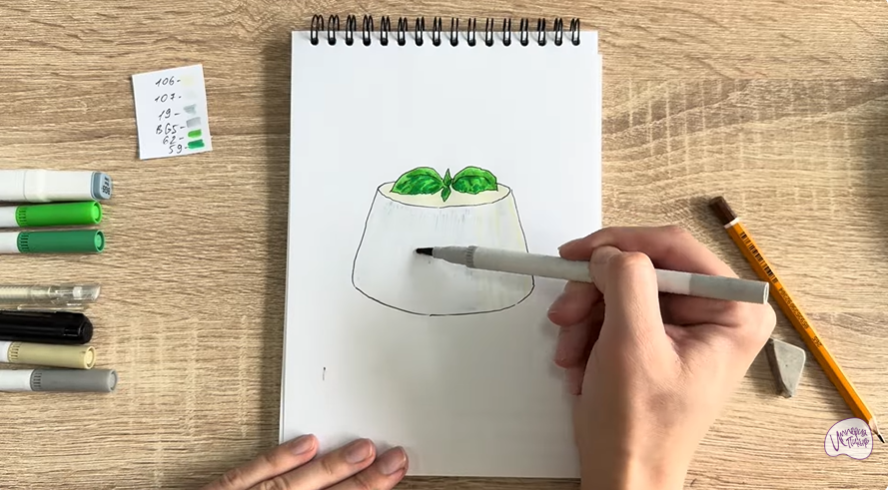 Рисуем Рикотта