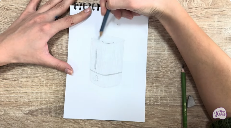 Рисуем Увлажнитель воздуха