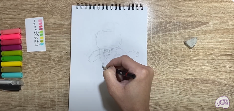Рисуем Лоти из "Команда Флоры"