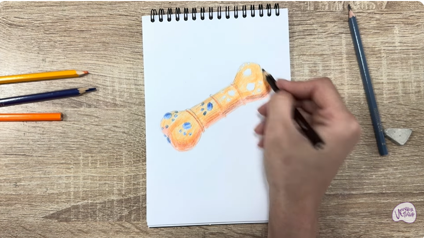 Рисуем Игрушка для собак