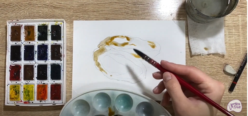 Рисуем Устрица