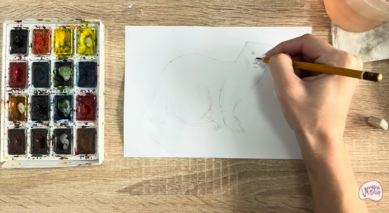 Рисуем Колонок