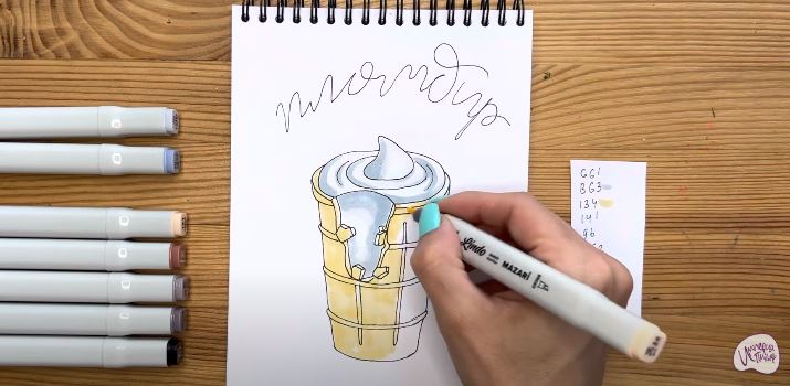 Рисуем Мороженое