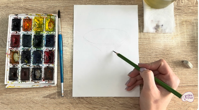 Рисуем Горькушка