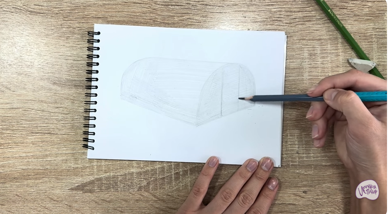 Рисуем Теплица из поликарбоната