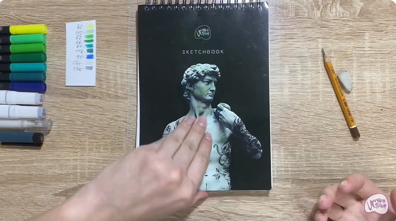 Рисуем Папус из "Фиксики"