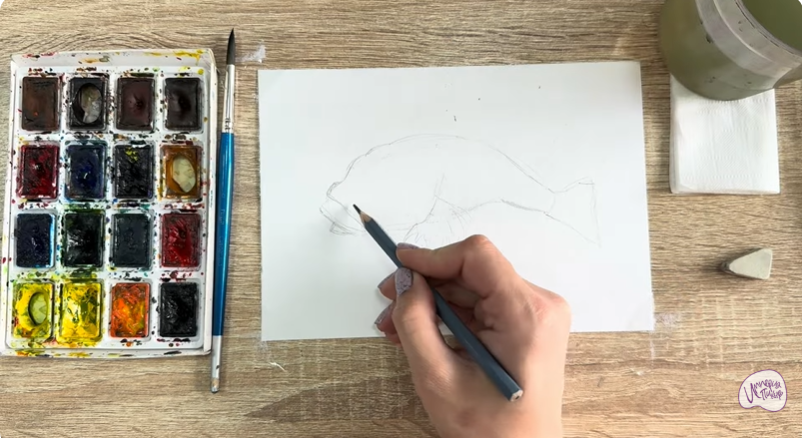 Рисуем Скорпена