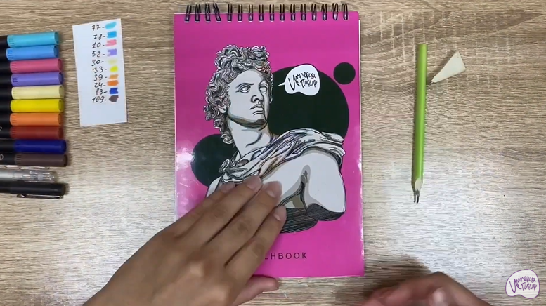 Рисуем Птица Тинк из мультфильма "Маракуда"