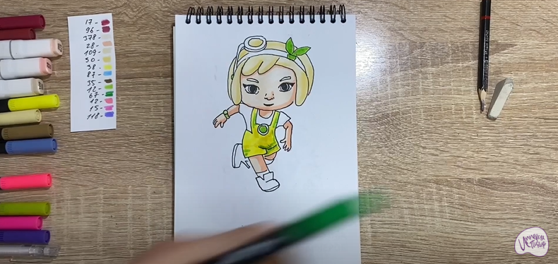 Рисуем Флора из "Команда Флоры"