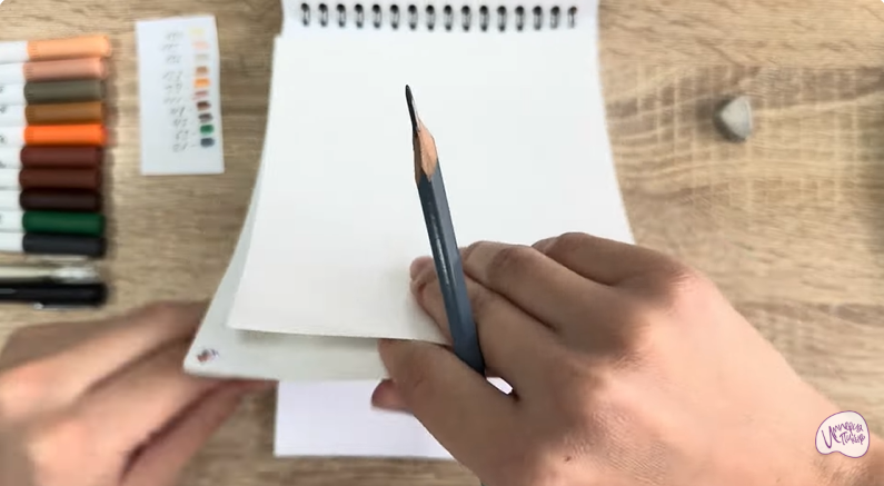 Рисуем Нафаня из фильма "Домовёнок Кузя"