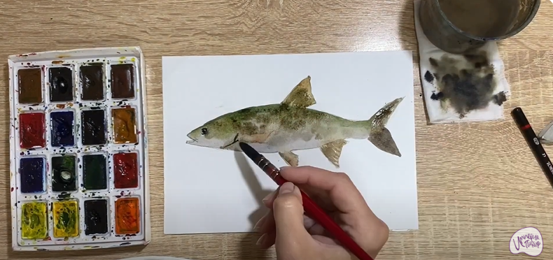 Рисуем Жерех