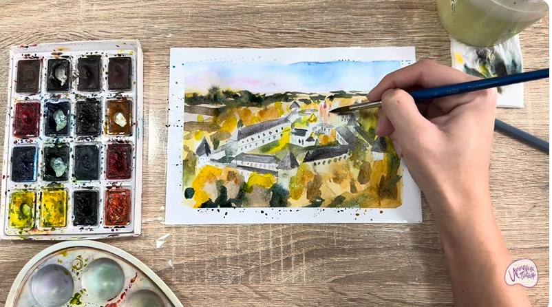 Рисуем Звенигород