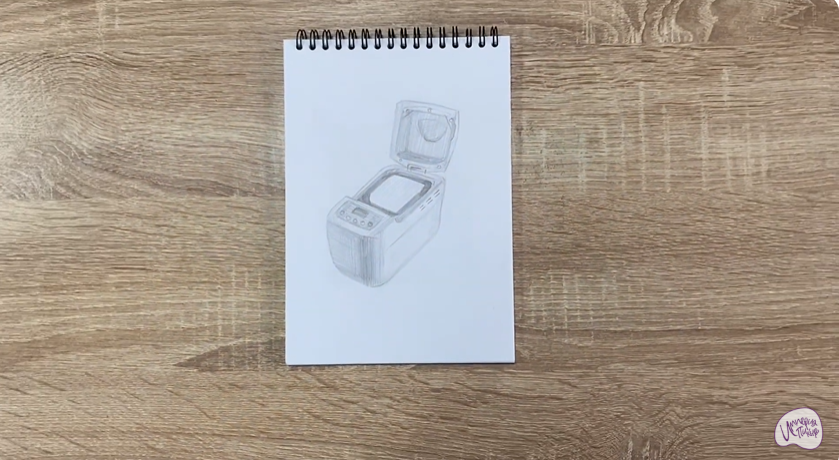 Рисуем Хлебопечка