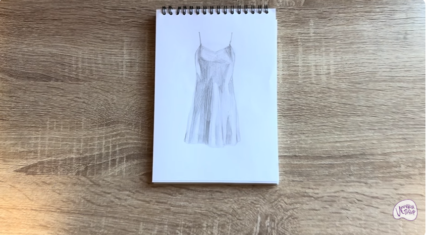 Рисуем Ночная рубашка