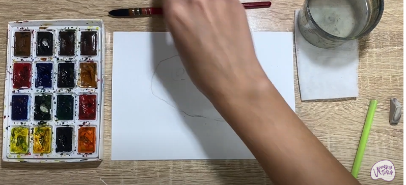 Рисуем Топинамбур
