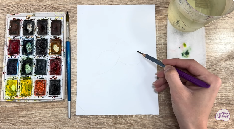 Рисуем Миндаль