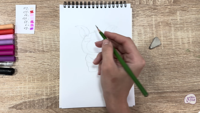 Рисуем Йокими