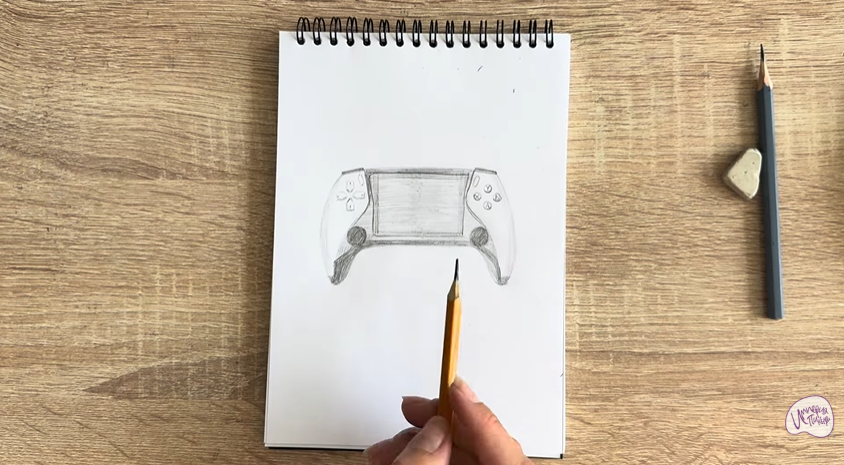 Рисуем Игровая консоль