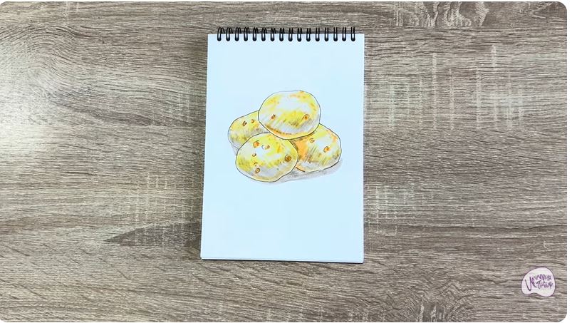 Рисуем Баурсаки