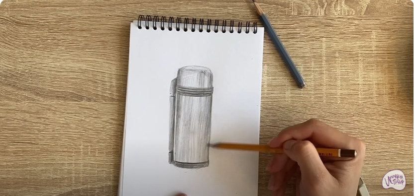 Рисуем Термос Рисуем Термос