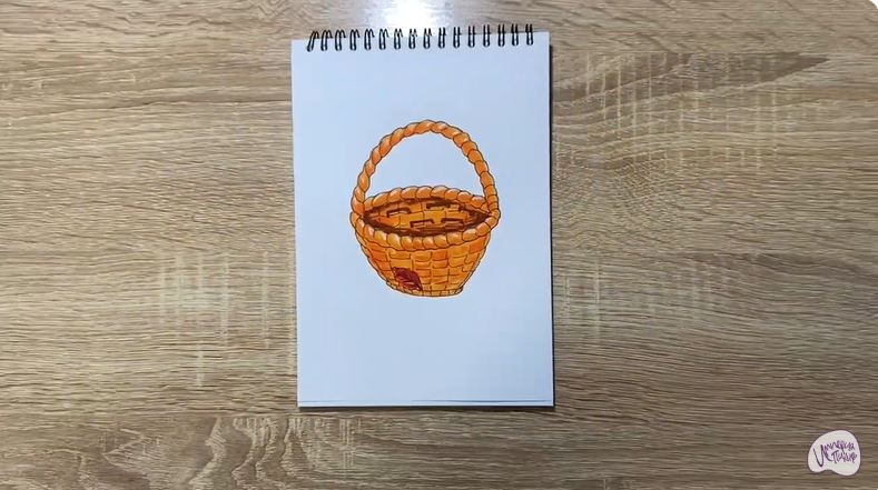 Рисуем Корзинка
