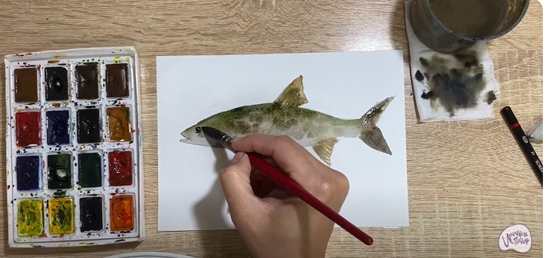 Рисуем Жерех