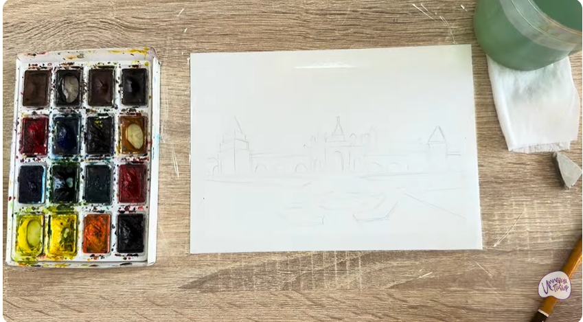 Рисуем Йошкар-Ола