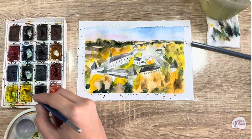 Рисуем Звенигород