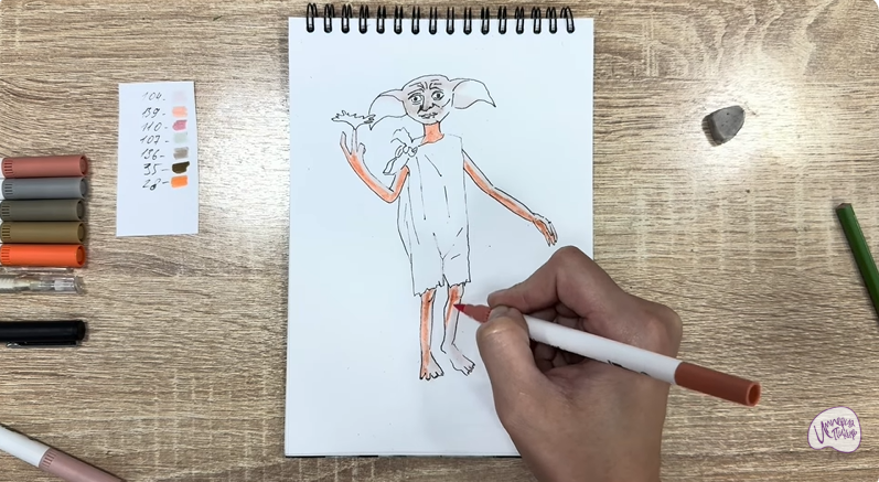 Рисуем Добби