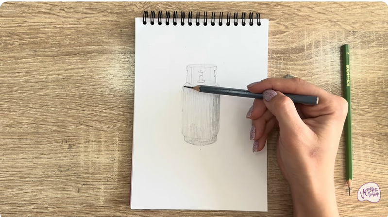 Рисуем Газовый баллон