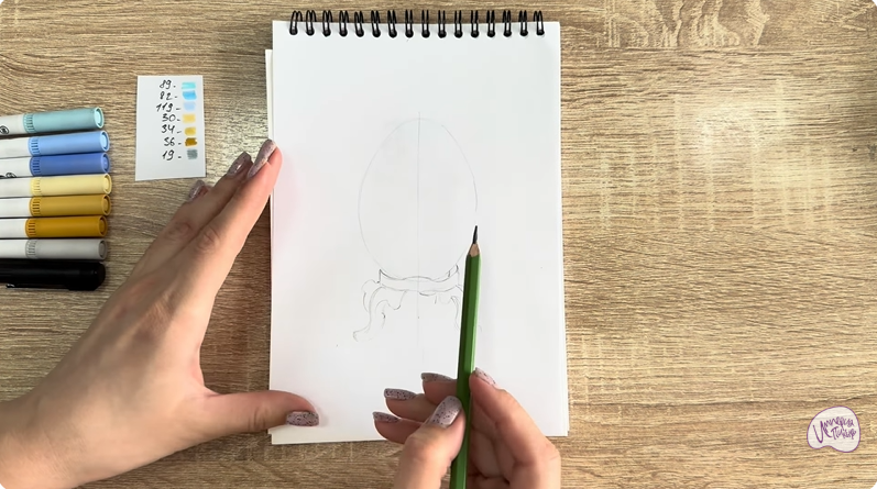 Рисуем Яйцо Фаберже