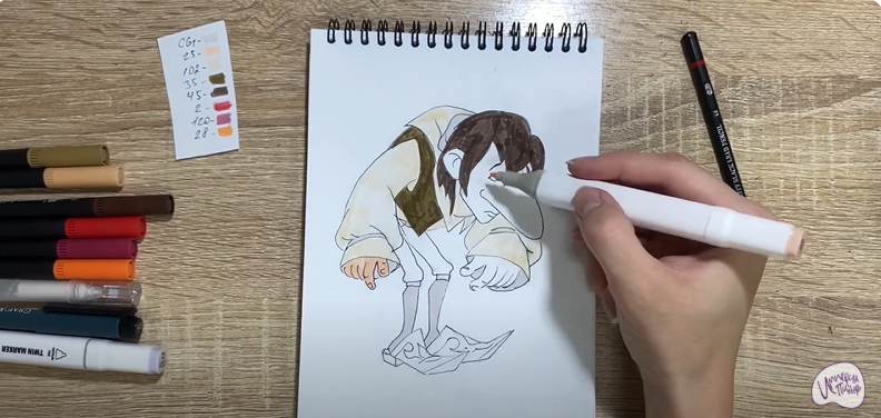Рисуем Карлик Нос