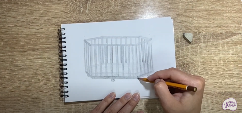 Рисуем Детский манеж