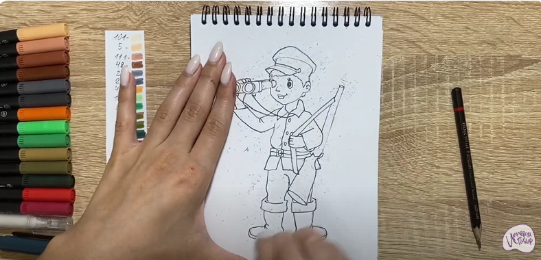 Рисуем Пограничник