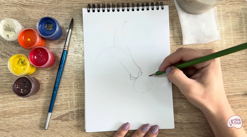 Рисуем Диптерокарпус