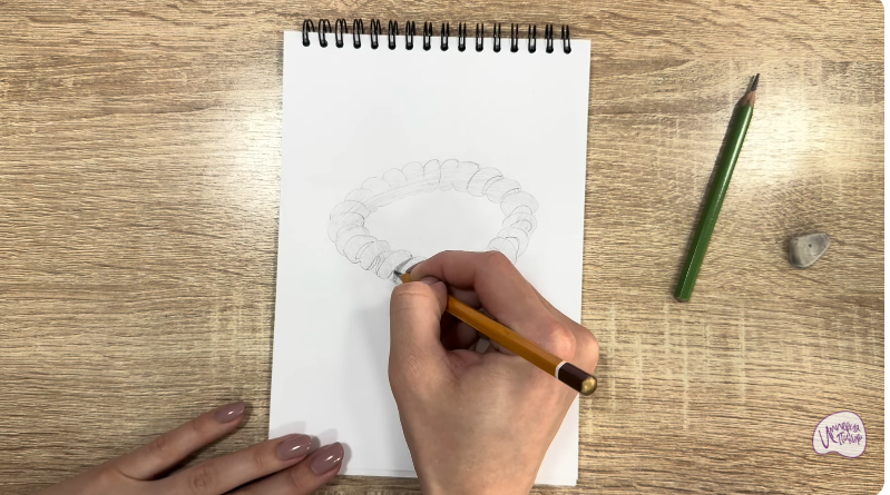 Рисуем Резинка-пружинка