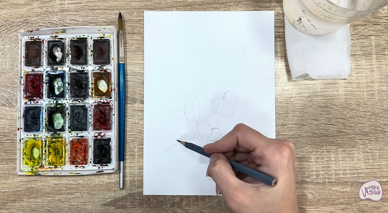 Рисуем Толокнянка