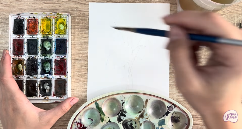 Рисуем Бессмертник