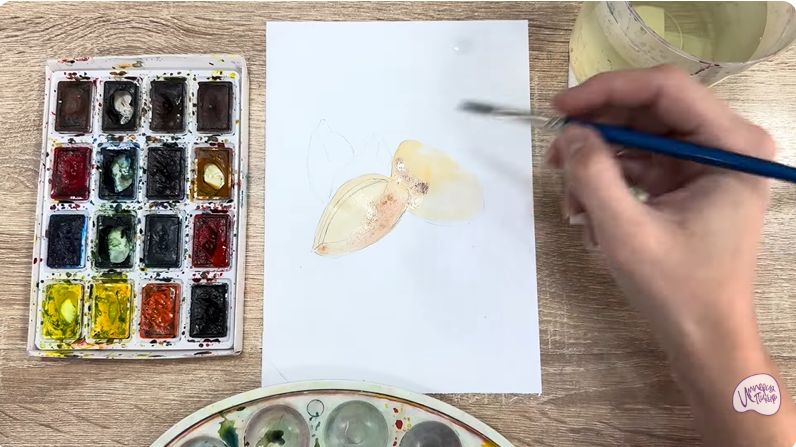 Рисуем Миндаль