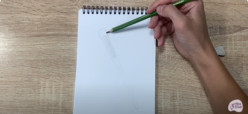 Рисуем Кисть для теней