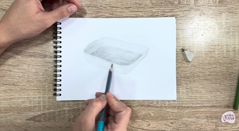 Рисуем Форма для запекания