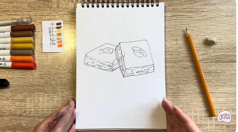 Рисуем Пахлава