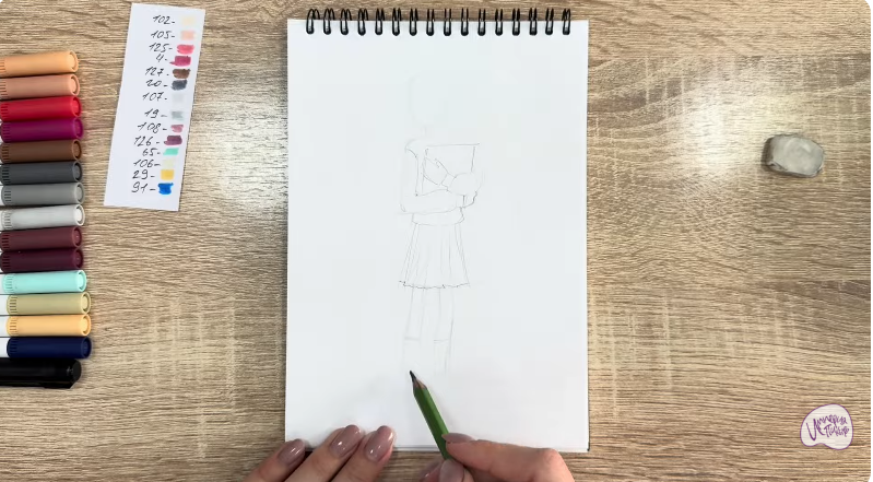 Рисуем Рина Винилион из" Доктор Динозавров"