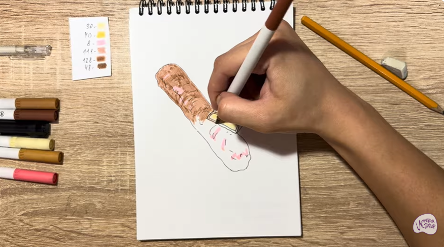 Рисуем Твикс