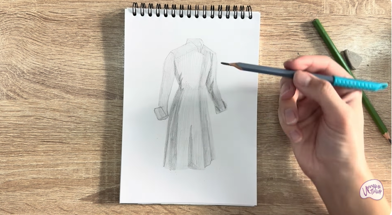 Рисуем Кафтан