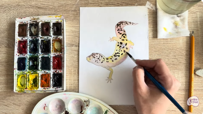 Рисуем Геккон