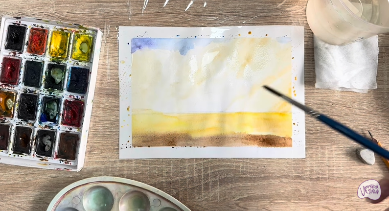 Рисуем Песчаная буря